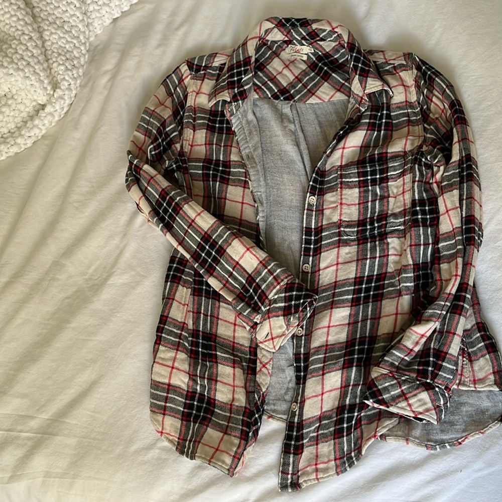 Faherty Flannel Shirt Women’s S
